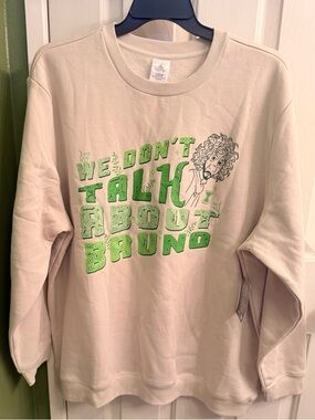 Disney Encanto - We don’t talk about Bruno- sweatshirt size 2X - NWT